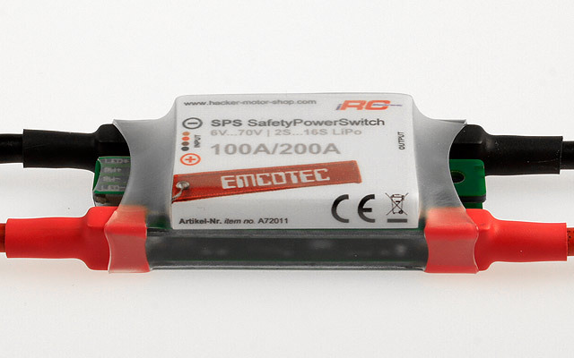 Hacker SPS SafetyPowerSwitch 70V 100/200A Sicherheitsschalter, HAC-A72011-1