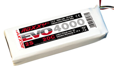 LiPo-Akku ROXXY® Evo 2-4000 20C