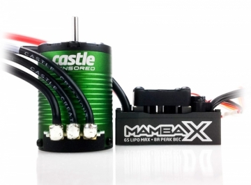 Combo: Mamba X Sensored ESC mit 1406-4600KV Motor