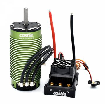 Brushless Combo: Mamba Monster X ESC mit 2028-800kV Sensored Motor