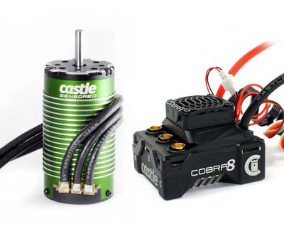 Combo Cobra 8 2-6S ESC   1512-1800kV Sensored Motor