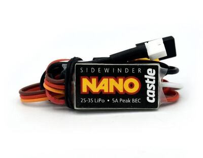 Sidewinder Nano Micro ESC 1/18-1/24 12.6V Plug   Play