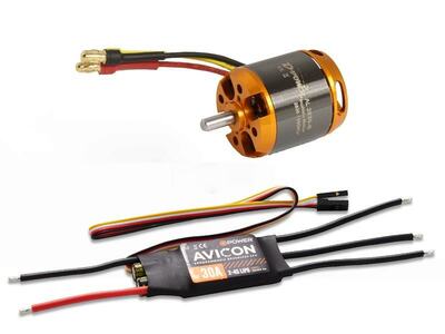 Brushless Set AL2835-6 & AVICON 30A Regler