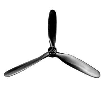 Propeller 8.5x6 3-blade Tempest V2 800mm* see FMSPROP036