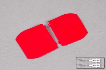 Inner Fairing Door P51D Red Tail (1400)