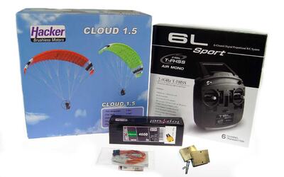 Para-RC Cloud 1.5 Komplettset RTF (gelb) T6L Sport