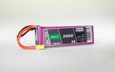 TopFuel LiPo ECO-X 3000mAh 3S 20C MTAG