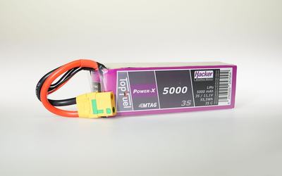 TopFuel LiPo Power-X 5000mAh 3S 35C MTAG