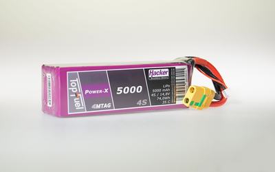 TopFuel LiPo Power-X 5000mAh 4S 35C MTAG