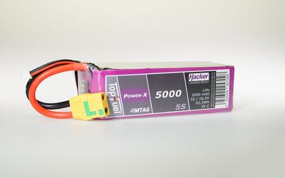 TopFuel LiPo Power-X 5000mAh 5S 35C MTAG