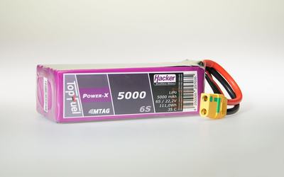 TopFuel LiPo Power-X 5000mAh 6S 35C MTAG