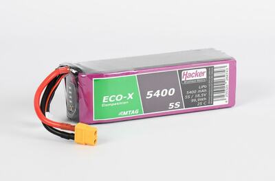 TopFuel LiPo ECO-X 5400-5S 25C Competition MTAG