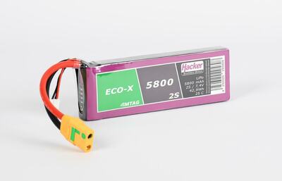 TopFuel LiPo ECO-X 5800mAh 2S 25C MTAG