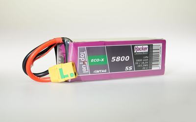 TopFuel LiPo ECO-X 5800mAh 5S 25C MTAG
