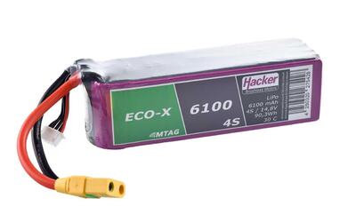 TopFuel LiPo ECO-X 6100mAh 4S 30C MTAG