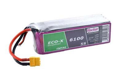 TopFuel LiPo ECO-X 6100mAh 5S 25C Competition MTAG