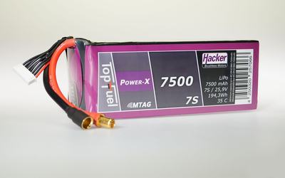 TopFuel LiPo Power-X 7500mAh 7S 35C MTAG