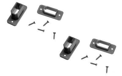 Einbaurahmen für XT90-Stecker und -Buchsen (2 Stück)