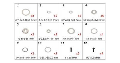 TB40 Screw Parts