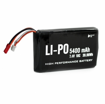 Senderakku Li-Po 2S 7,4V 5400mAh, H109