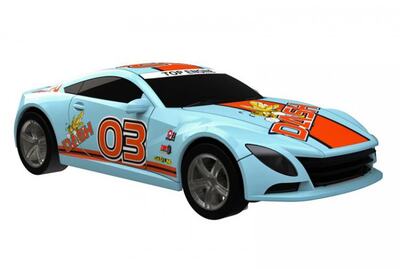 Car Super Fun Dash 03 Blue racer 1/43 scale