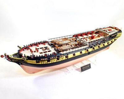 HMS Indefatigable 1794 1:64 (Bausatz)