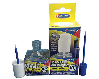 Plastic Magic 10 Sek. Klebstoff mit Pinsel DELUXE (40ml)