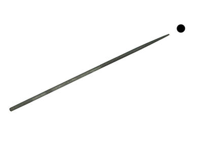 Nadelfeile ohne Griff, rund, 140 mm