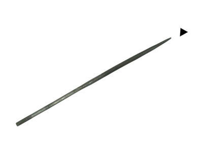 Nadelfeile ohne Griff, dreieckig, 140 mm