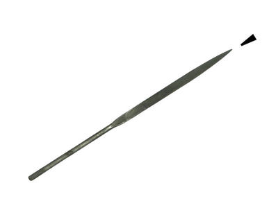 Nadelfeile ohne Griff, flach, 140 mm