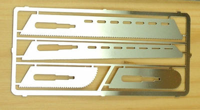 Sägeklingen Set 2+2 f. Skalpell 492100+492101