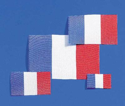 Flagge Frankreich 17x25mm (2 Stück)
