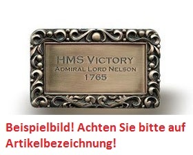 Messingschild Supply HM Brig