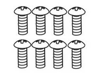 Linsenkopfschraube M3x8mm (8 Stück)