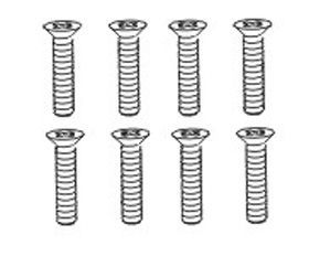 Senkkopfschraube M3x12mm (8 Stück)