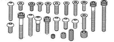 Schraubensatz komplett Buggy PRO EP