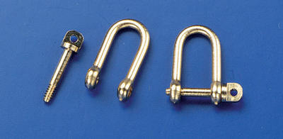 Schäkel schraubbar 4x7 mm (2 Sütck)