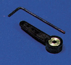 Steuerarm, Nylon mit Bohrung 4mm