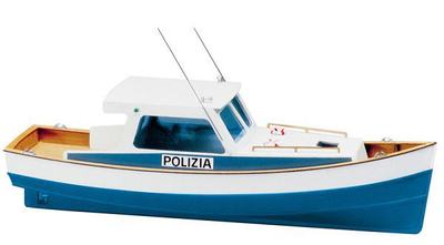 Polizeiboot Baukasten