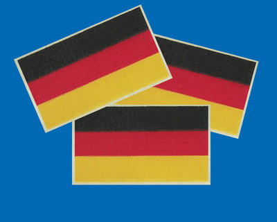 Flaggen Deutschland 20x35mm (10 Stück)