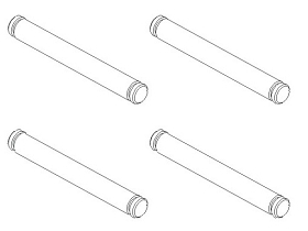 Querlenkerstifte (4 Stück)