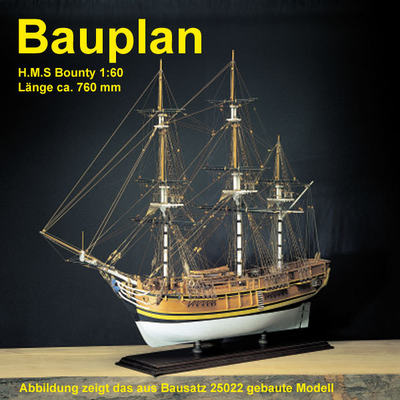 Bauplan H.M.S. Bounty