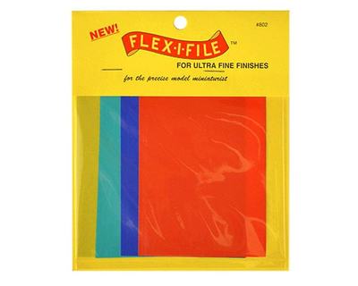 Flex-I-File Schleifleinen Polier-Set 100x75 mm (VE8)