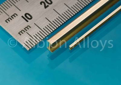 Messing I-Profil 2x1x305 mm PG B