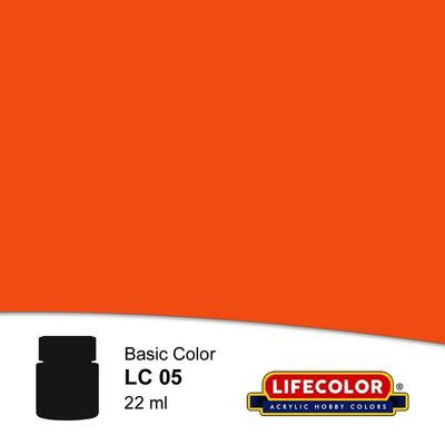 Matt Orange Acryl Farbe (22ml)