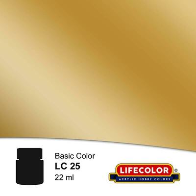 Matt Gold Acryl Farbe (22ml)