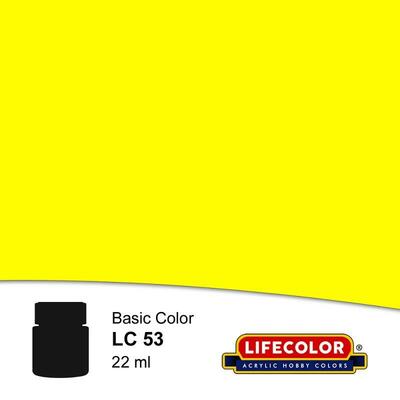 Glänzend Gelb Acryl Farbe (22ml)