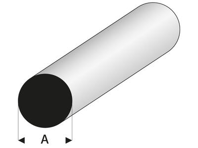 ASA Rundstab 0,5x330 mm (5 Stück)