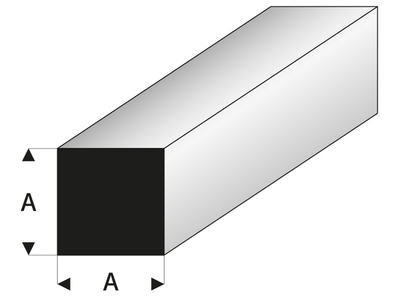 ASA Quadratstab 1x330 mm (5 Stück)