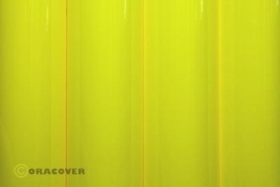 Oracover floureszierend gelb (Breite 600 mm, Länge 1 lfm)